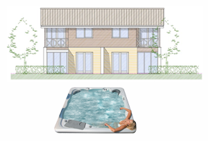 24-persoons VIP Luxe Multigeneration Pallertshuis met wellness op Bungalowpark Emslandermeer in Groningen